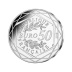 50 euros Argent Petit Prince en couleur le renard 2016 UNC - Monnaie de Paris