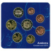 Starter kit résident série monnaies euro Andorre 2014 UNC