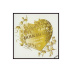 Timbre Coeur Boucheron 2019 tirage autoadhésif - 0.88 doré provenant de feuille entreprise