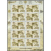 Mini-feuillet de 10 timbres poste aérienne 2018 - Michel Coiffard et Michel Boyau avec marge illustrée
