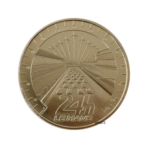 Médaille Circuit 24 heures du Mans - Départ Couru 2020 - Monnaie de Paris.  - Philantologie