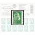 Marianne l'Engagée 2018 autoadhésif TVP lettre verte provenant de carnet de 12 timbres