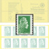 Marianne l'Engagée 2018 autoadhésif TVP lettre verte provenant de carnet de 10 timbres