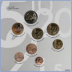Coffret série monnaies euro Lettonie 2019 BU - 5 ans dans l'euro