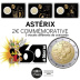 2 euros France 2019 BU Astérix - 3 visuels de coincards différents