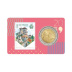 StampCoincard n°4 Saint-Marin pièce 2 euros 2019 CC et timbre 1.00€