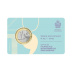 StampCoincard n°3 Saint-Marin pièce 1 euro 2019 CC et timbre 0.95 €