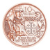 10 euros Cuivre Autriche 2019 Godefroy de Bouillon