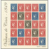 Bloc feuillet Valeurs de Cérès 2019 de 25 timbres