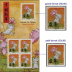 Bloc de 5 timbres nouvel an chinois année du rat 2020 - Lotus