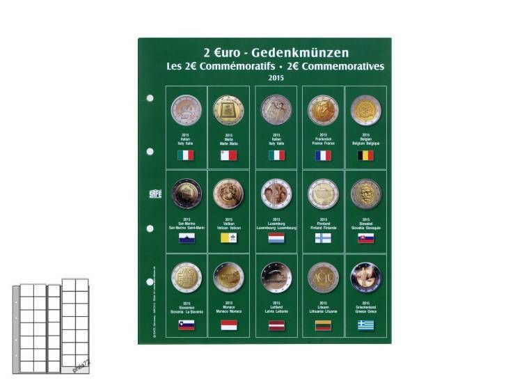 Album Classeur Pour Pièces De 2 Euros Commémoratives Italiennes - Coins&More