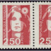 Variété timbre n°2715 Briat griffe verticale