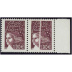 Variété timbre n°3575 Luquet double pli accordéon