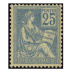 Timbre France Mouchon Yvert n°118