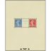 Bloc timbres Exposition Strasbourg 1927 Yvert n°2*