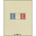 Bloc timbres Exposition Strasbourg 1927 Yvert n°2**