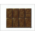 Livret 50 ans - feuillet timbre encre parfumé chocolat