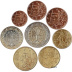Série complète pièces 1 cent à 2 euros France 2021 FDC