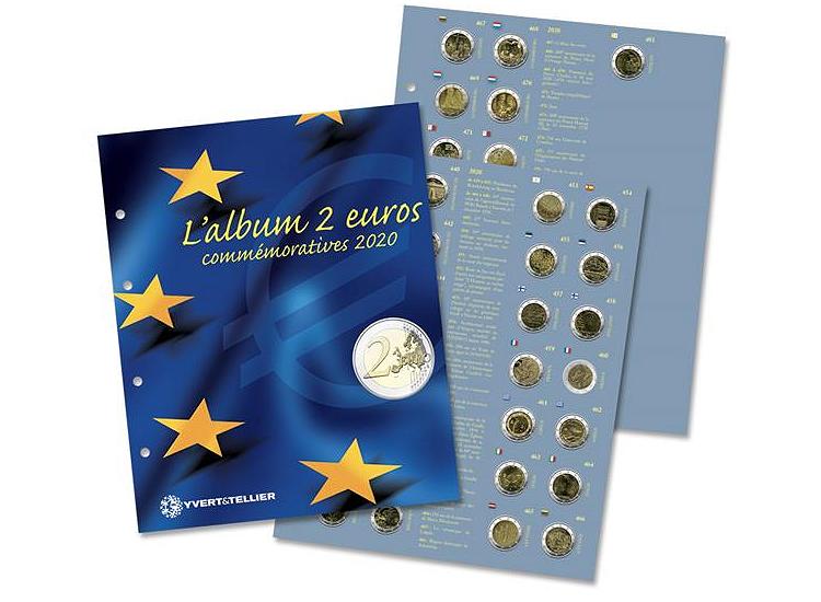 Album monnaies CARAVELLE complet pour séries Euro