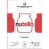 5 euros argent Italie 2021 FDC Coffret Rouge - Nutella colorisée