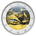 Commémorative 2 euros Lituanie 2021 UNC en couleur type B - Réserve de Biosphère