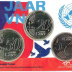 Coincard officiel 75 cents Pays-Bas 2021 ONU