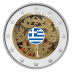 Commémorative 2 euros Grèce 2021 UNC en couleur type A - 200 Ans de la Révolution Grecque
