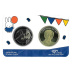 Coincard pièce 2 euros Pays-Bas + Médaille Miffi 2020 BU