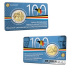 Commémorative 2 euros Belgique 2021 BU Coincard Union économique avec le Luxembourg
