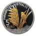 Commémorative 5 euros Argent et or nordique Luxembourg 2018 BE Le Roseau