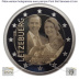 Commémorative 2 euros Luxembourg 2020 BE - Naissance du Prince Charles Hologramme - Pont Sint Servaas et Lion