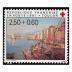Timbre Croix-rouge - Toulon - 2.50f + 0.60f multicolore