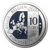 Commémorative 10 euros Argent Belgique 2018 Belle Epreuve Jacques Brel