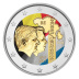 Commémorative 2 euros Belgique 2021 UNC en couleur type A - Union Economique