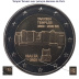 Commémorative 2 euros Malte 2021 UNC - Temples de Tarxien avec poinçon Monnaie de Paris