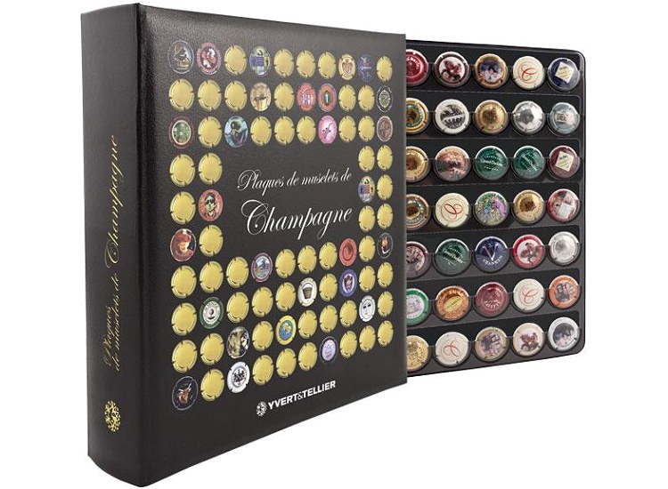 Album mousse - 64 capsules de champagne - Albums de collection - Album  photo