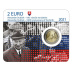 Commémorative 2 euros Slovaquie 2021 BU Coincard - 100 ans Alexander Dubcek 2