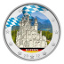 Lot des 16 pièces 2 euros commémoratives UNC en couleur - Châteaux Allemands 2006-2022 8