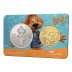 Coincard officiel 50 cents + Médaille Pays-Bas 2022 Loeki - Le Petit Lion