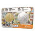 Coincard officiel 50 cents + Médaille Pays-Bas 2022 Loeki - Le Petit Lion 2
