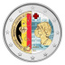 Commémorative 2 euros Belgique 2022 UNC en couleur type A - Merci au Personnel Hospitalier