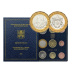 Coffret série monnaies euros Vatican 2022 BU Edition spéciale - Armoiries du Pape François avec 5 euros bimétallique