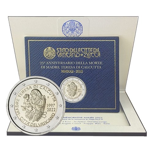 Coffret numismatique pour pièces de 2 Euros