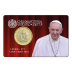 Coincard n°1 pièce 1 Euro Vatican 2022 CC - Armoiries du pape François