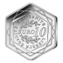 Commémorative 10 euros Argent Hexagonale Le Génie JO Paris France 2022 - Monnaie de Paris 2