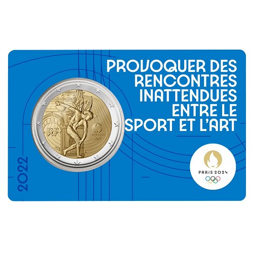 Jeux Olympiques Paris 2024 - Blister emblème olympique