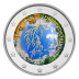 Commémorative 2 euros Finlande 2022 UNC en couleur type D - Recherche sur le Climat
