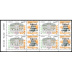 Coin daté de 4 timbres Moulins Allier 2020 - 1.16€ surchargé Report 2022 Cause Covid 19