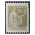Paire timbres Paix de Laurens 2022 - 5.00€ et 3.00€ olive et bleu provenant du bloc