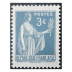 Paire timbres Paix de Laurens 2022 - 5.00€ et 3.00€ olive et bleu provenant du bloc 2